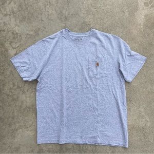 Carhartt -Loose Fit T-Shirt Gray Short Sleeve